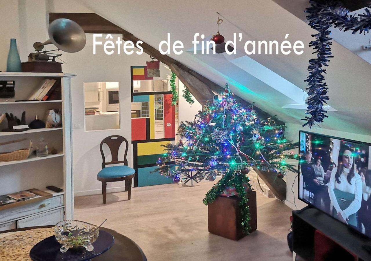 Atelier D'Art - Vue Panoramique Apartment Moret-sur-Loing Exterior foto